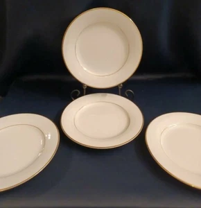 Noritake "DAWN" Gold Trim ~ Pattern 5930 ~ Set of 4 ~ Bread Plates ~ 6 1/4" - Picture 1 of 5