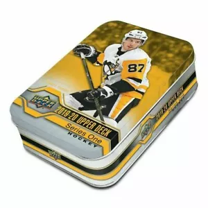 2019-20 Oberdeck Serie 1 Hockey 9ct Blechdose KOSTENLOSER VERSAND - Bild 1 von 1