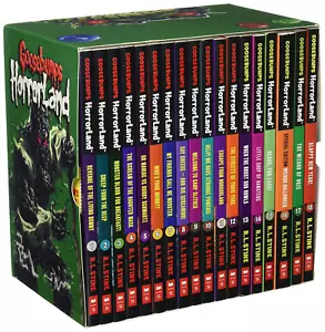 Goosebumps Horroland Slipcase Set Books 1 - 18 Collection Box Set by R.L. Stine - Picture 1 of 12