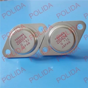 1pairs  Transistor TOSHIBA TO-3 2SB554/2SD424 B554/D424 100% Genuine Original - Picture 1 of 1