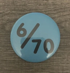 Vintage 6/70 Pinback Button Bpn045 - Picture 1 of 2