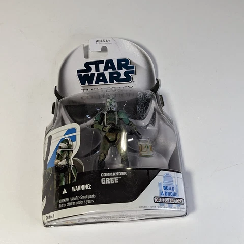 Star Wars 2008 The Legacy Collection Commander Gree Droid Factory Left Leg R4-D6 Cover