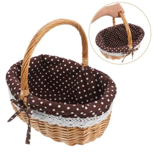 Borsa Portaoggetti Picnic Utile Regalo Stoccaggio Cestino Per Uomo Bambini - Foto 1 di 15