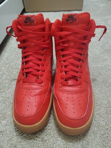 Las mejores ofertas en Nike Air Force 1 High Zapatillas rojas para hombres  | eBay