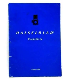 Excellent Hasselblad Preisliste August 1, 2000 Brochure #P4156 - Picture 1 of 2