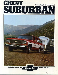 Chevrolet Suburban 1974 Dealer Brochure - Picture 1 of 2