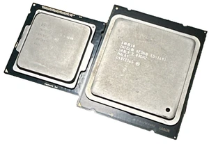 KONVOLUT 2 CPU. Intel Xeon E5-1603 SR0L9 2,8GHz Quad Core 10M LGA-2011 + i3-4130 - Bild 1 von 6