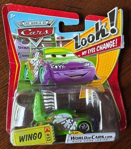 Disney Pixar World of Cars WINGO Cambio Occhi Lenticolari Auto #53 NUOVO CARDATO - Foto 1 di 4