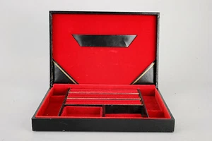 Astuccio per Accessori/Cassetta Porta Gioielli Di Il 70ger Anni - Foto 1 di 6