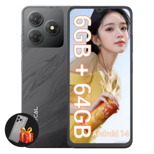 Blackview OSCAL FLAT 2C 4G Smartphone Telefon komórkowy 6GB + 64GB Android 14 6,6" Dual SIM - Zdjęcie 1 z 12