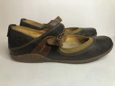 Timberland EarthKeepers Bayden MJ Mujer 8.5 W Mary Jane Pisos Marrón Foto 1 de 4