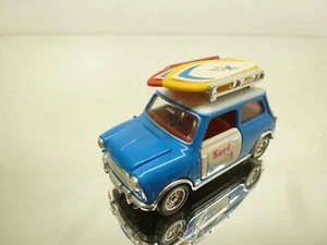 TOMICA DANDY F27 MORRIS MINI COOPER S MK-1 SURF - BLUE 1:43 - GOOD - 121 - Imagen 1 de 10