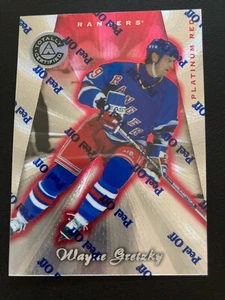 1997-98 Pinnacle Totally Certified Platinum Red 100 Wayne Gretzky ed/6199 - Picture 1 of 2