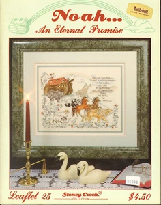 Noah... An Eternal Promise Stoney Creek tabella modello punto croce contato - Foto 1 di 1