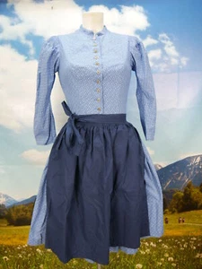 Herrlich wunderschön Wienernaht langarm fesches Dirndl mit Schürze Gr.36 - Bild 1 von 6