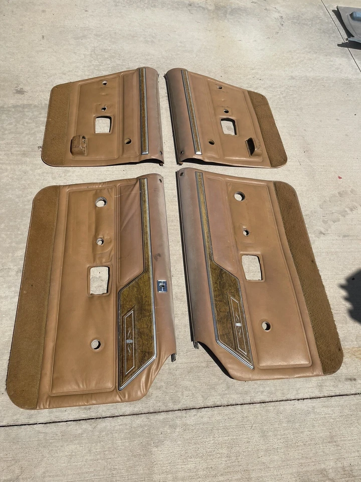1980-88 AMC Eagle Wagon Tan Door Panels - Image 1 of 4