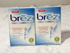 brez Premium strisce respiratorie nasali taglia M adatte alla maggior parte degli adulti quantità 2 nuove con scatola - Foto 1 di 3
