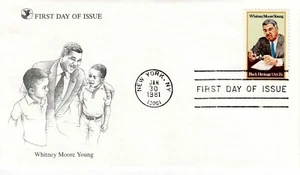 US Scott #1875, First Day Cover 1/30/81 New York Single Young - Picture 1 of 1