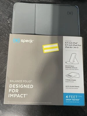 Speck Balance Folio Protective case iPad 9.7" iPad pro/ iPad air/ air 2 - Gray - Image 1 of 2