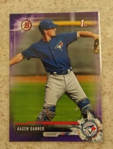 2017 Bowman Draft HAGEN DANNER Purple 246/250 - Bild 1 von 1