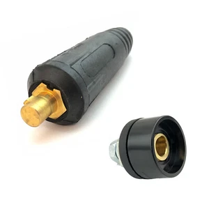 Panel Socket & Cable Plug Connector 10-25 DINSE 100-200 Amp - Picture 1 of 6