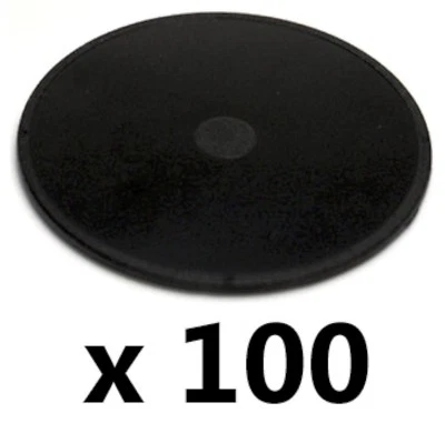 100 x TomTom GPS Adhesive Suction Cup Mount Car Dash Disc Garmin Magellan Disk - image 1 of 3