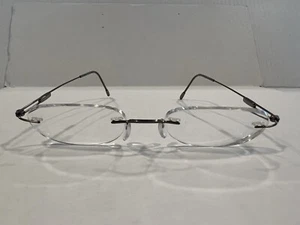 Silhouette Eyeglasses 7534 40 Titan Silver Rimless Austria 19 145 - Imagen 1 de 6