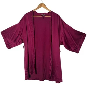 Victoria's Secret Satin Short Robe Womens Size M L Sleepwear Loungewear NO BELT - Bild 1 von 9