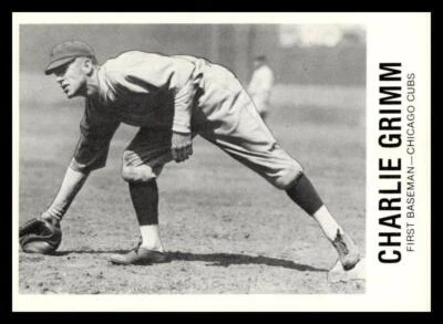 1980 TCMA Renata Galasso #115 Charley Grimm Chicago Cubs Baseball Card - Image 1 of 2