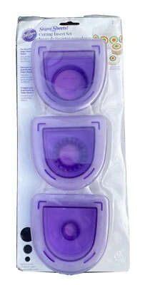 Wilton Layered Circles Sugar Sheets Cutting Insert Set BNIC - Image 1 of 4