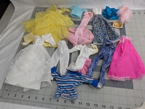 Fashion Doll Outfits Wedding Dress Gowns Jumper Lot DAMAGED Flaws READ - Picture 1 of 17