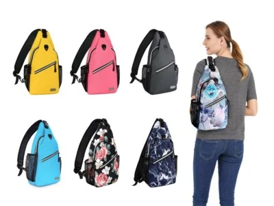 Mosiso Men Women Sling Backpack Cross body Chest Bag, Hiking, Camping, Travel