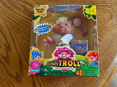 Playmates Totally Trolls Tiny Tina Tickle Series 1 2001 sellado WSC Foto 1 de 4