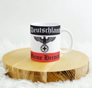 Kaffeetasse Deutschland Kaffeebecher Heimat Deutsches Reich Treue Reichsadler - Bild 1 von 2