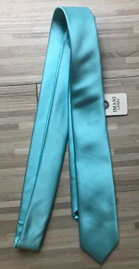 Imani UOMO, Herren Krawatte, 100% Silk Touch Mikrofaser, blau - Bild 1 von 9