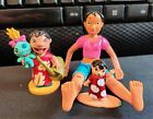Disney Lilo and Stich ,Lilo and Nani figures in used played with condition