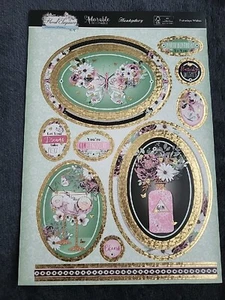 Hunkydory Floral Elegance - Flutterbye Wishes Card Kit - Picture 1 of 3