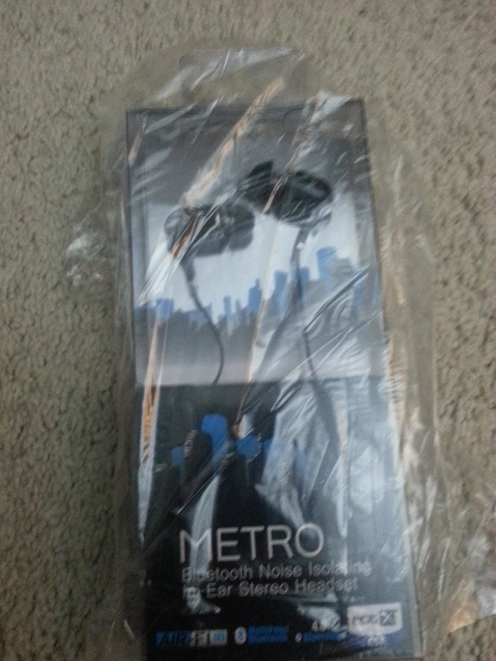 Auriculares estéreo intrauditivos MEEelectronics EP-AF71-BK-MEE Air Bluetooth con aislamiento de ruido Foto 1 de 1