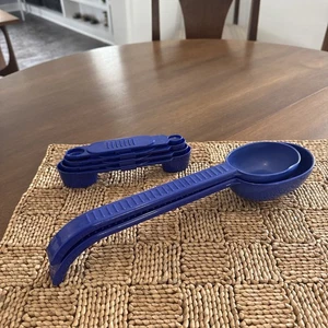 Weight Watchers USA Blue Measuring Spoons & Cups-Scoops Portion Control See Pic - Picture 1 of 19