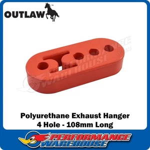 Polyurethane Exhaust Hanger 4 Hole suits 12mm Rod - Picture 1 of 4