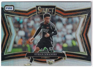 Panini Fifa Select 2024-25 Ethan Nwaneri Silver Prizm - Bild 1 von 2