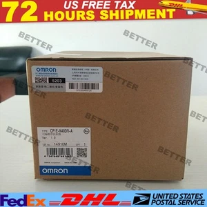Omron CP1E-N40DR-A Programmable Controller New One  US Free TAXCP1EN40DRA - Picture 1 of 1