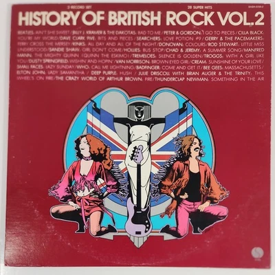 History of British Rock Vol 2  - Double LP - Sire SASH-3705/2 - Exc Vinyl Foto 1 de 3