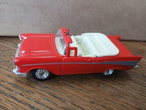  Vintage 1/48 scale  1957 '57 Chevy Bel Air Convertible Red  - Picture 1 of 5