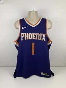 Nike Authentics Phoenix Suns Devin Booker Purple Swingman Jersey Men Size 52 NBA - Picture 1 of 11