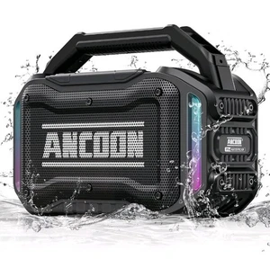 ANCOON Speaker Bluetooth Wireless 80W Peak Loud Speaker with Bass 20H Playtime - Foto 1 di 7