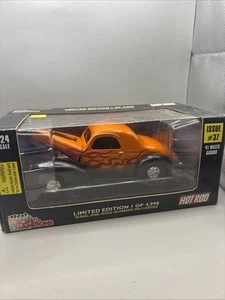 1/24 racing champions hot rod magazine 1941 Willys /4998 Serial Numbered Flames - Picture 1 of 11