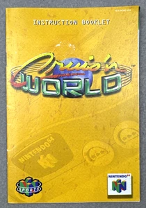 Cruis'n World Nintendo 64 N64 libretto istruzioni videogioco solo manuale OEM - Foto 1 di 7