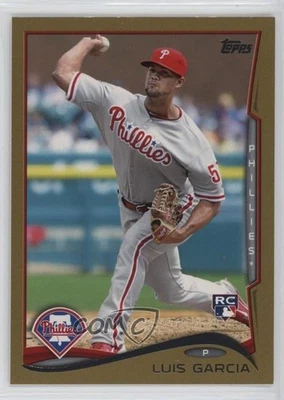 2014 Topps Gold /2014 Luis Garcia #451 Rookie RC - Image 1 of 2