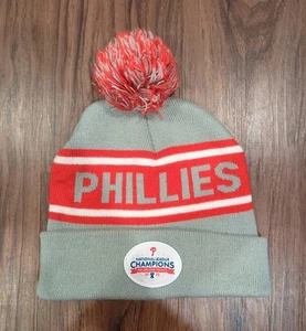Philadelphia Phillies 2022 National League Champions Knit Pom Beanie Mütze SGA MLB - Bild 1 von 5